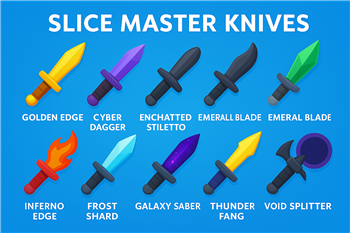 Slice Master Knives – Full List of Legendary Blades & Unlock Guide